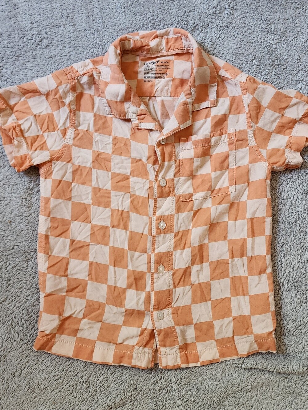XS Cat & Jack Button Up